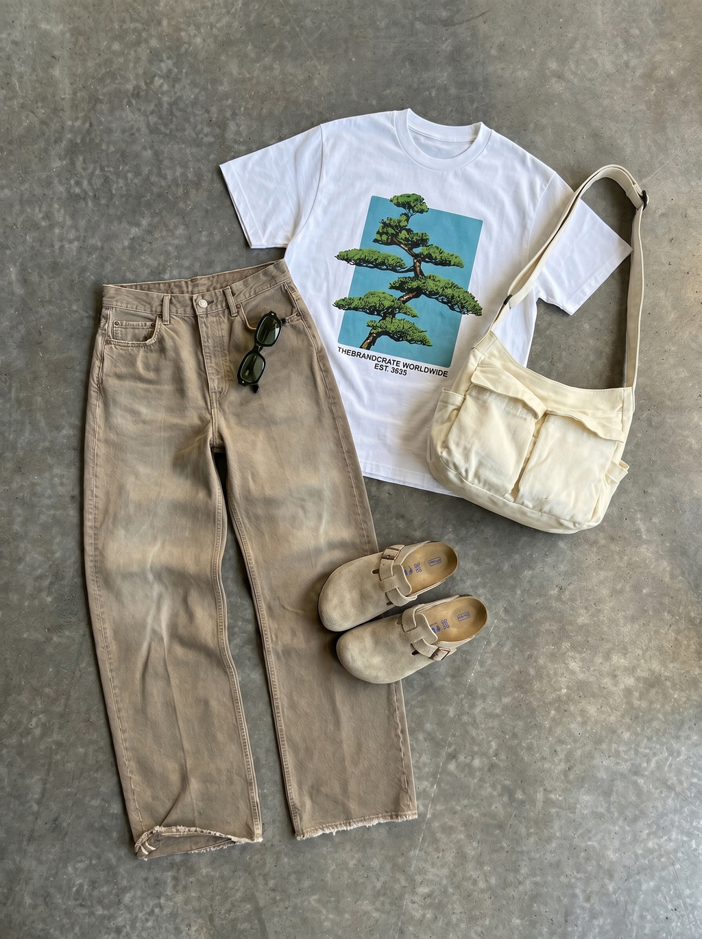 bonsai tee white