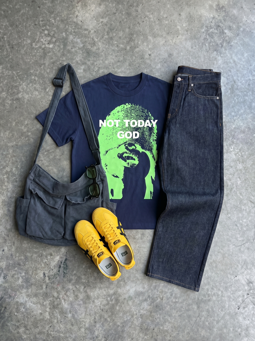 not today god tee