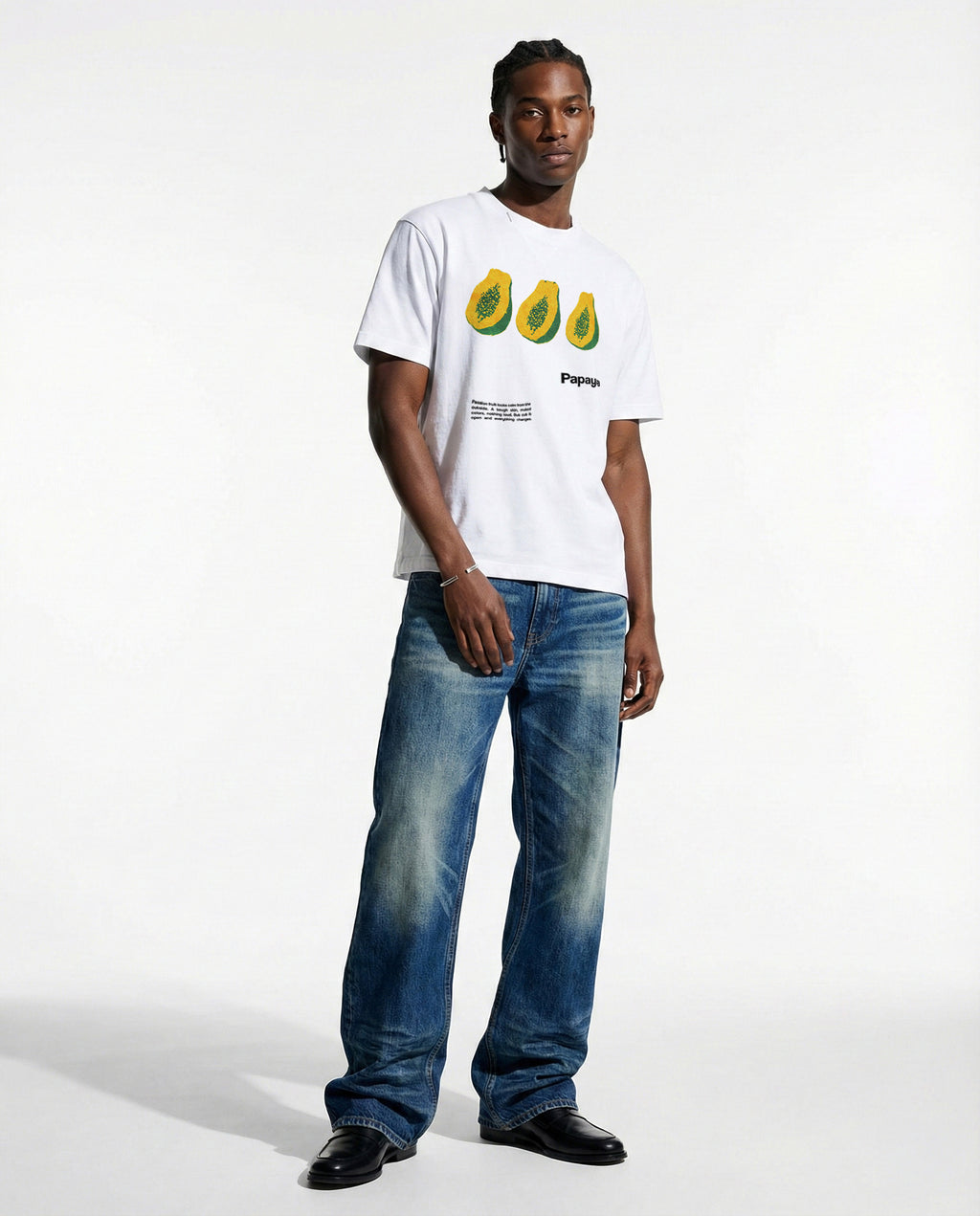 tripple papaya tee